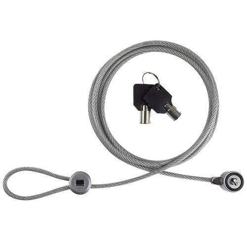 Candado para laptop (PC-160076) Acero recubie PERFECT CHOICE PC-160076 - Llave, Plateado, Acero, 2 m|, Laptops Candado para laptop (PC-160076) Acero recubie PERFECT CHOICE PC-160076 - Llave, Plateado, Acero, 2 m|, Laptops